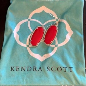 Kendra Scott Dani Silver Drop Earrings